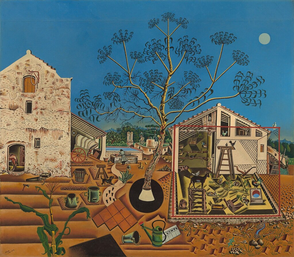 Joan Miro, The Farm, 1921-22