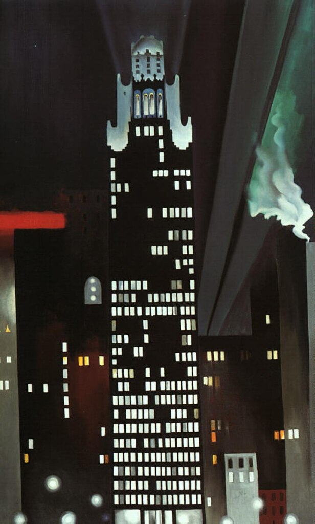 Georgia O'Keeffe- Radiator Building—Night, New York