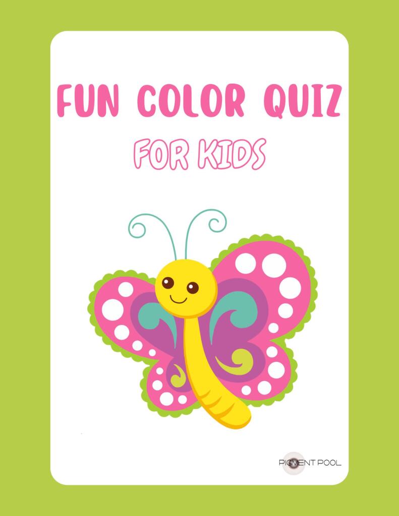 Fun Color Quiz by Pigment Pool for Kids