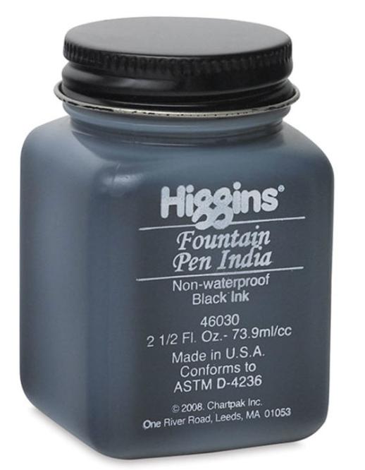 Higgins Fountain Pen India Ink