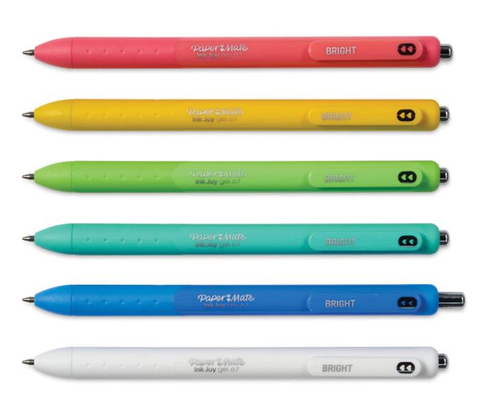 Paper Mate Inkjoy Retractable Gel Bright Pen Sets