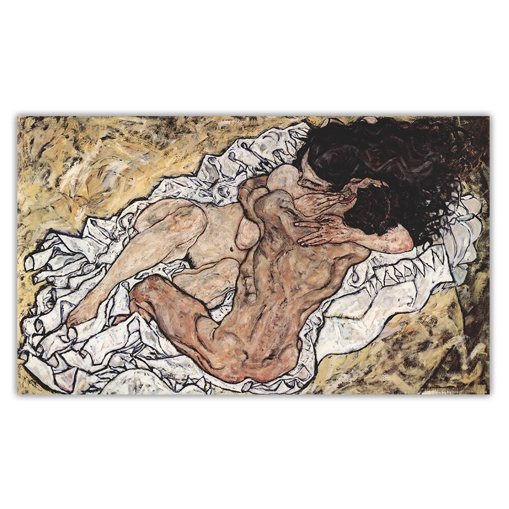 Egon Schiele, The Embrace