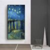 Vincent van Gogh, Starry Night over the Rhone Vincent van Gogh, Starry Night over the Rhone