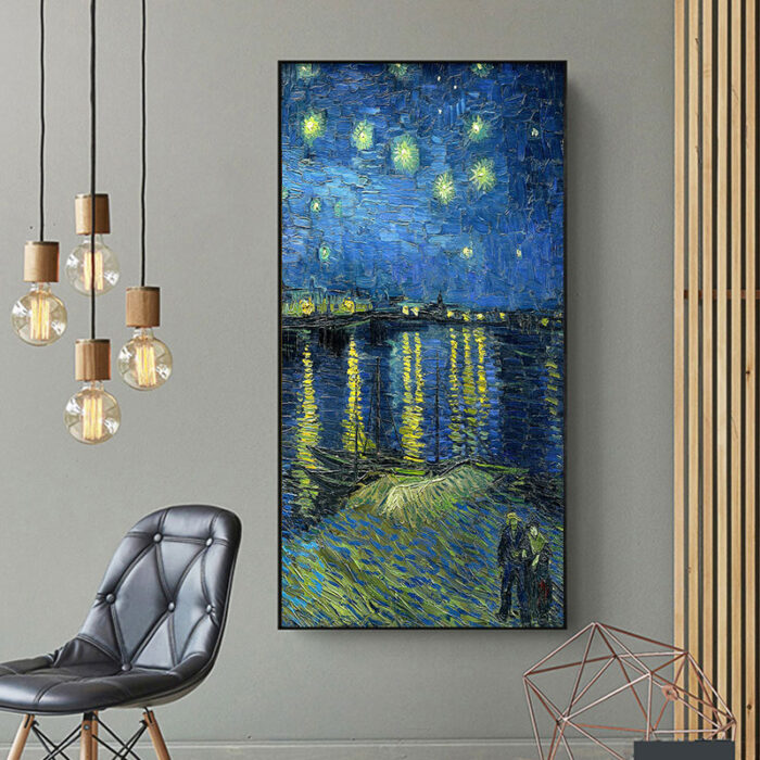 Vincent van Gogh, Starry Night over the Rhone Vincent van Gogh, Starry Night over the Rhone