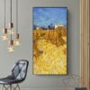 Vincent van Gogh, Corn Harvest in Provence Vincent van Gogh, Corn Harvest in Provence