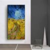 Vincent van Gogh, Wheat Field with Crows Vincent van Gogh, Wheat Field with Crows