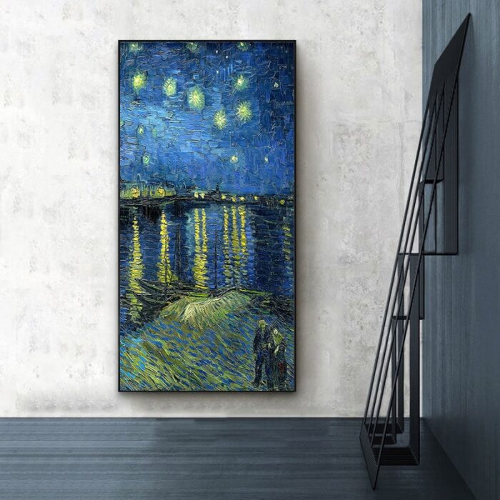 Vincent van Gogh, Starry Night over the Rhone Vincent van Gogh, Starry Night over the Rhone