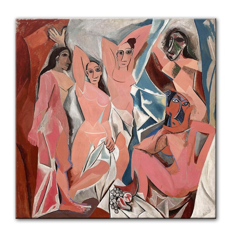 cubism les demoiselles d avignon