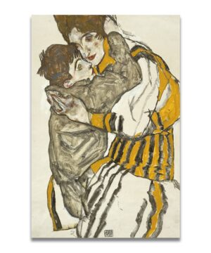 Egon Schiele, Schiele's Wife with her little Nephew