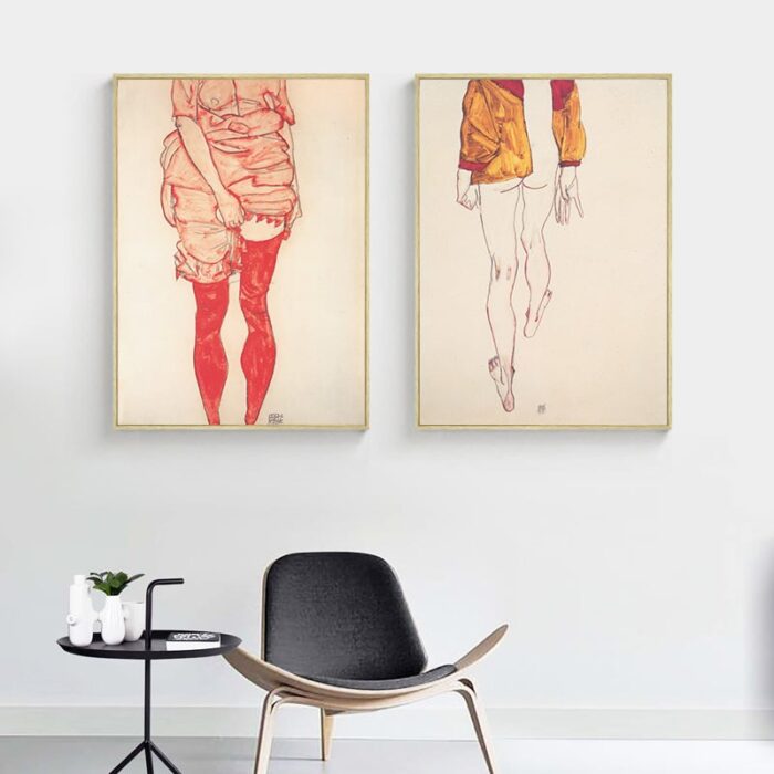 schiele-standing-woman-in-red-combo schiele-standing-woman-in-red-combo