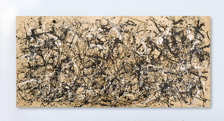 Jackson Pollock, Autumn Rhythm (Number 30) (1950)
