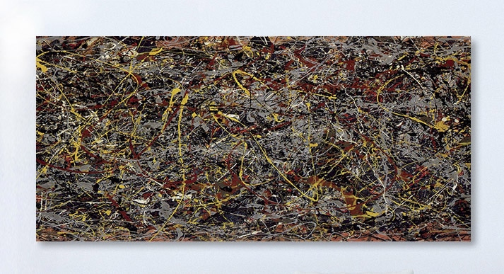 hans jungle Absay Number 5 (1948) by Jackson Pollock – Canvas Giclée Print - Pigment Pool