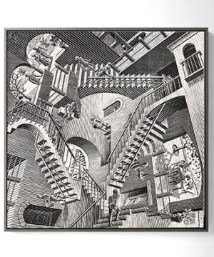 Maurits Cornelis Escher, Relativity (1953)