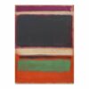 Mark Rothko No.3_No.13 (Magenta, Black, Green on Orange) (1949)