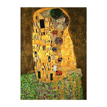 ACEO Klimt The Kiss Canvas Giclee Print 