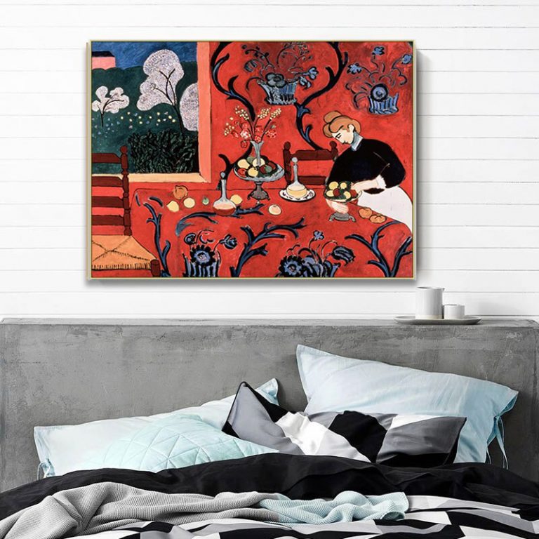 The Dessert: Harmony in Red by Henri Matisse – Canvas Giclée Print ...