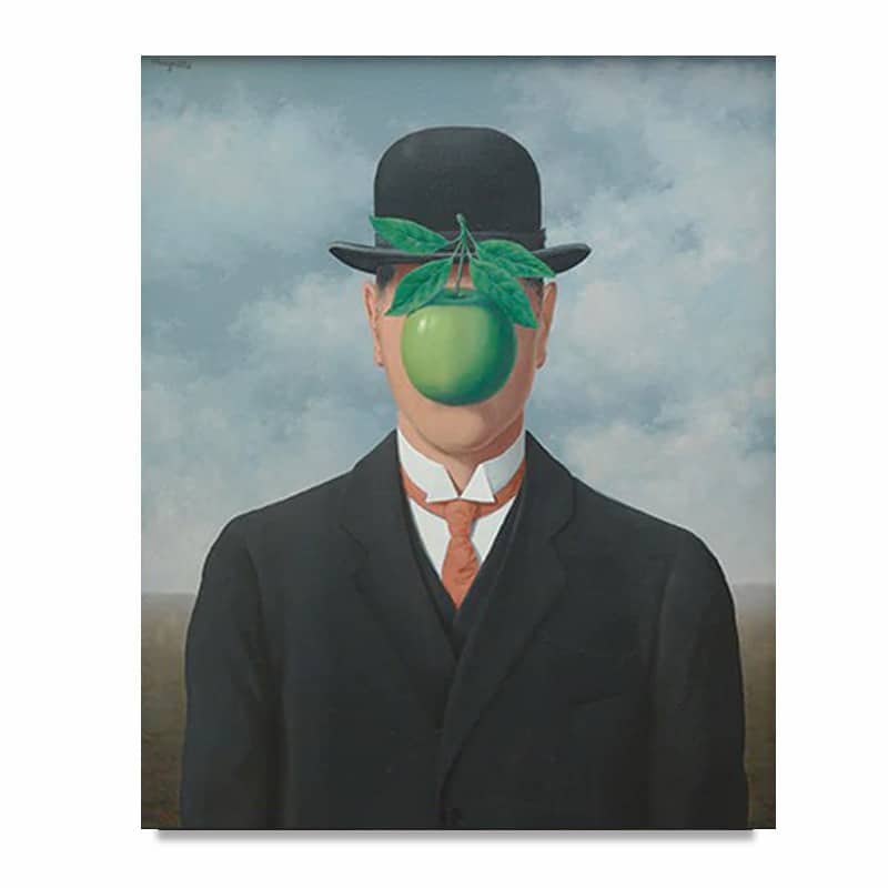 René Magritte, Son of Man (1965)