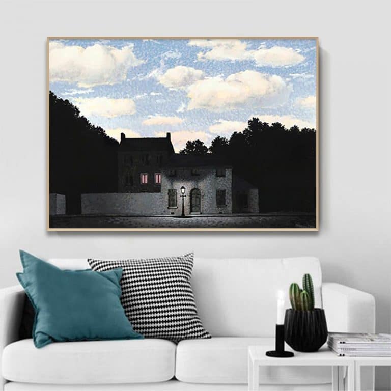 The Empire of Light by René Magritte – Canvas Giclée Print - Pigment Pool