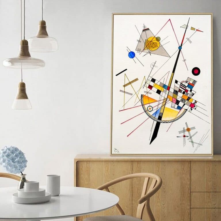 Delicate Tension No. 85 by Wassily Kandinsky – Canvas Giclée Print ...