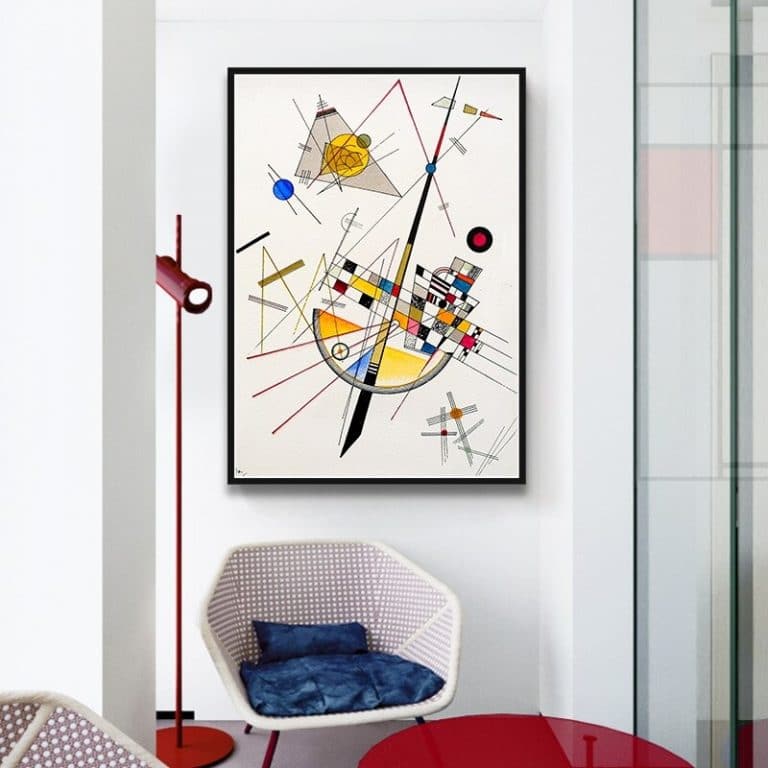 Delicate Tension No. 85 by Wassily Kandinsky – Canvas Giclée Print ...