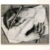 M C Escher, Drawing Hands (1948)