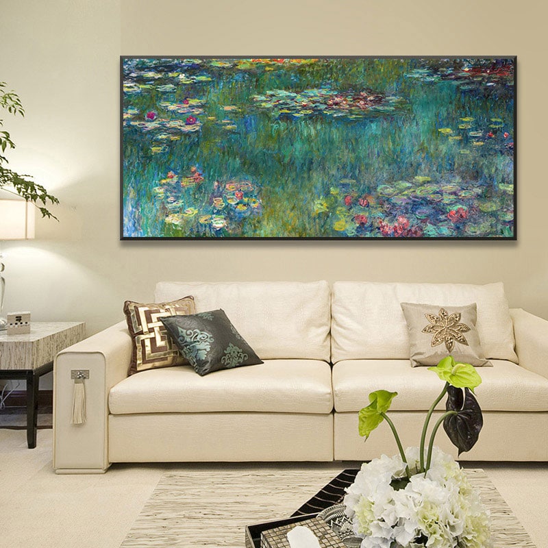 Monet floating frame