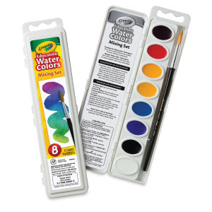 Crayola Washable Watercolor Pan Sets