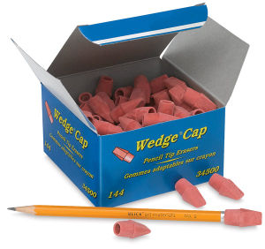 Pink Pencil Top Erasers