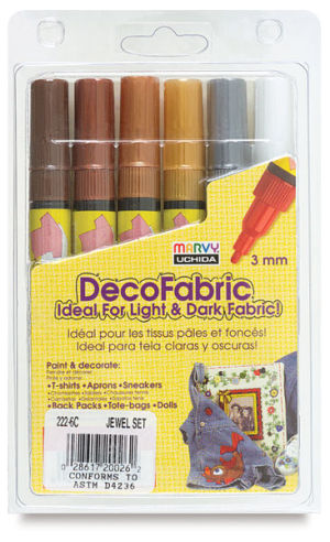 Marvy DecoFabric Paint Markers