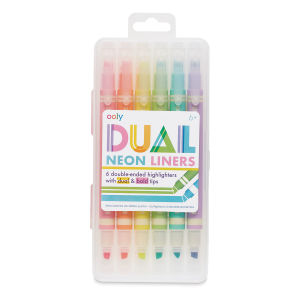 Ooly Dual Liner Double-Ended Neon Highlighters