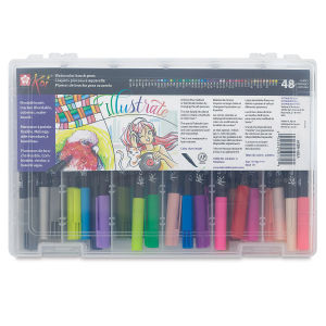 Sakura Koi Coloring Brush Pens Assorted Colors