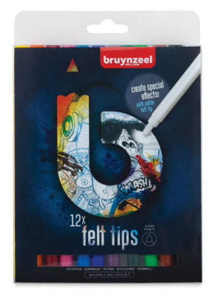 Bruynzeel Felt Tip Marker Sets
