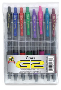 Pilot G2 Gel Pen Set
