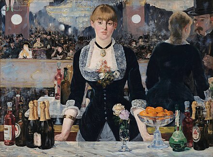 Édouard Manet, A Bar at the Folies-Bergère (Un Bar aux Folies-Bergère), 1882