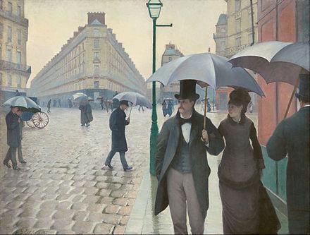 Gustave Caillebotte. Paris Street, Rainy Day, 1877
